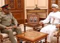 CJCSC Sahir Shamshad discusses military cooperation with Omani leadership