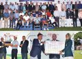 The closing ceremony of the 28th Chief of the Naval Staff Open Golf Championship held in Karachi