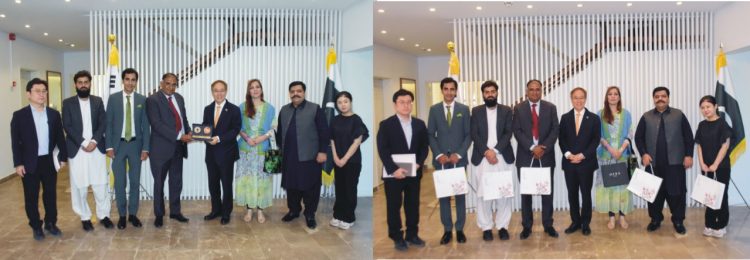 Journalist Delegation Meets Korean Ambassador Park Kijun, Discusses Media Cooperation and Strengthening Pakistan-Korea Relations