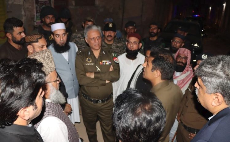 IG Punjab and Secretary Home Punjab Noor Ul Amin Mengal visited Kala Bagh, Mianwali.