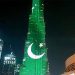 Burj Khalifa lights up to celebrate Pakistan’s Independence Day