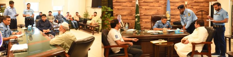 DIG Islamabad held an open court