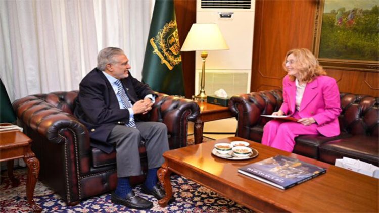 Envoy of The Netherlands calls on Ishaq Dar