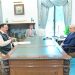 Islamabad : Member of the National Assembly Malik Ibrar Ahmed calls on Prime Minister Muhammad Shehbaz Sharif on 5 August 2024.