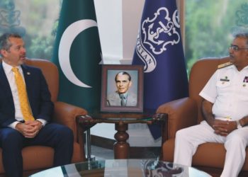 Secretary General International Maritime Organization (IMO) Arsenio Antonio Dominguez Velasco called on CNS Admiral Naveed Ashraf in NHQ Islamabad.