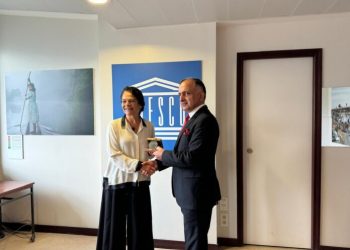 UNESCO Asst Dir-Gen for Natural Sciences meets Chairman NDMA in Paris