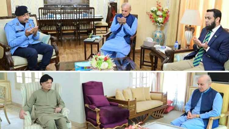 PM Shehbaz condoles with Chaudhry Nisar on his sister’s demise