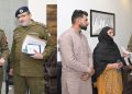 IG Punjab Dr. Usman Anwar met with Police employees and their families.