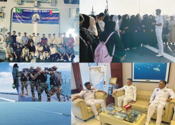 PNS Shamsheer, PNS Haibat visit UAE, conduct bilateral exercise Nasl Al Bahr
