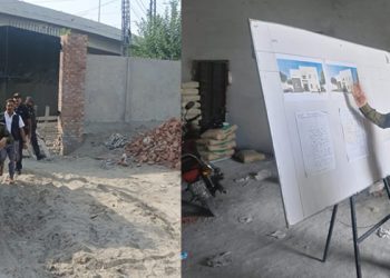 IG Punjab  visited the under-construction Smart Police Station in Islampura, inspected the various sections of the building.