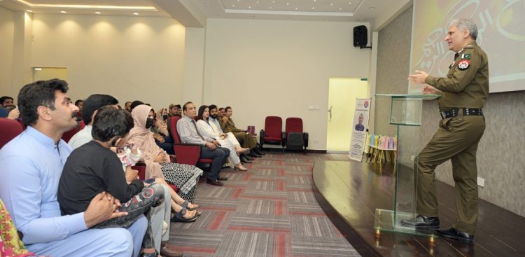 IG Punjab address the Police employees and their children recovering from cochlear implant surgery.