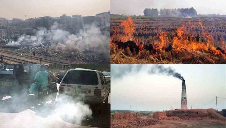 Punjab Police intensified the anti smog crackdown