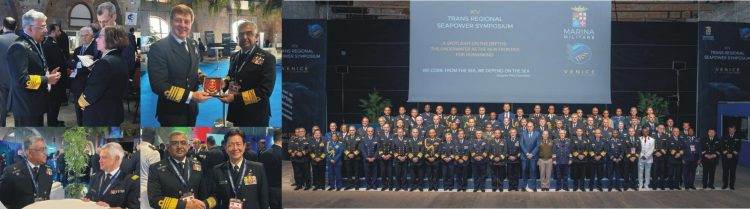 The Chief of the Naval Staff visited Italy and participated in the Trans-Regional Sea Power Symposium