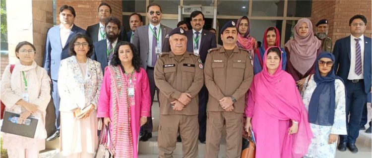 National Institute of Management 41st Mid-Career Management Course Islamabad delegation visited Regional Police Office Gujranwala.