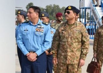 COAS visits PAF operational air base to witness ongoing multinational exercise Indus Shield-2024