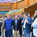 Prime Minister Muhammad Shehbaz Sharif visiting Jinnah Convention Centre to review preparations for the upcoming SCO Head of the Governments Summit in Islamabad on 12 October, 2024.