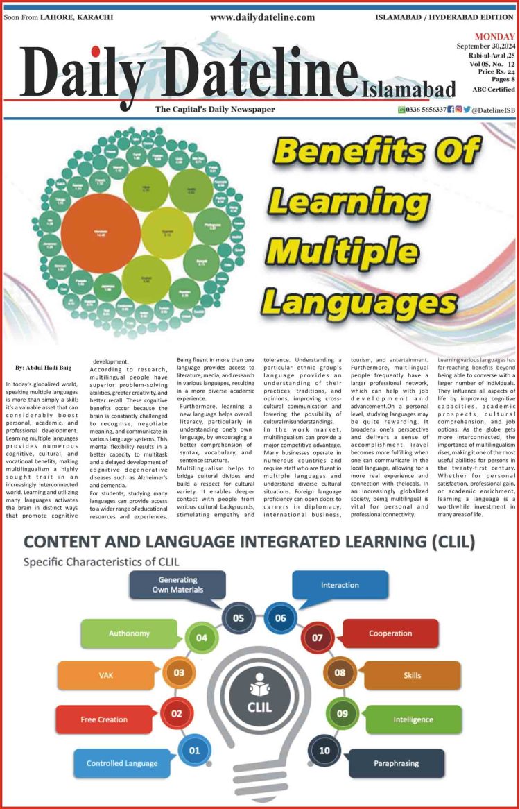 Benefits of Learning Multiple Languages
