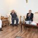The arrival of the President, the Speaker of the National Assembly and the Federal Interior Minister at the residence of the Deputy Prime Minister and the Foreign Minister.