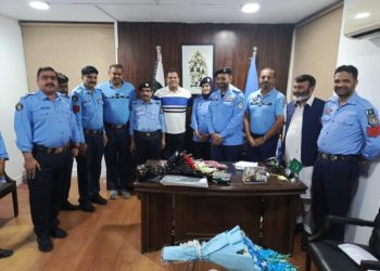 Farewell ceremony held in honour of outgoing ASP Asad Iqbal