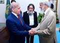 Renowned Islamic Scholar Dr. Zakir Naik calls on Prime Minister Muhammad Shehbaz Sharif in Islamabad on 2 October 2024.