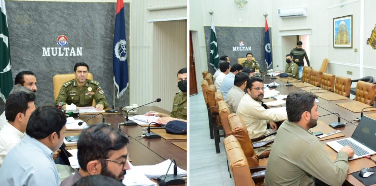 IGP Punjab Dr. Usman Anwar directive: departmental promotion board meeting held in Multan.