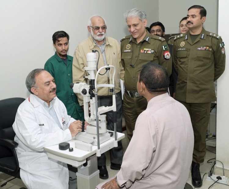 Punjab Police Collaborates with Mughal Eye Hospital for Eye Medical Camp at Central Police Office
