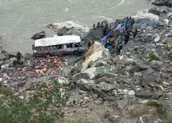 17 die as passenger van plunges into river in Astore