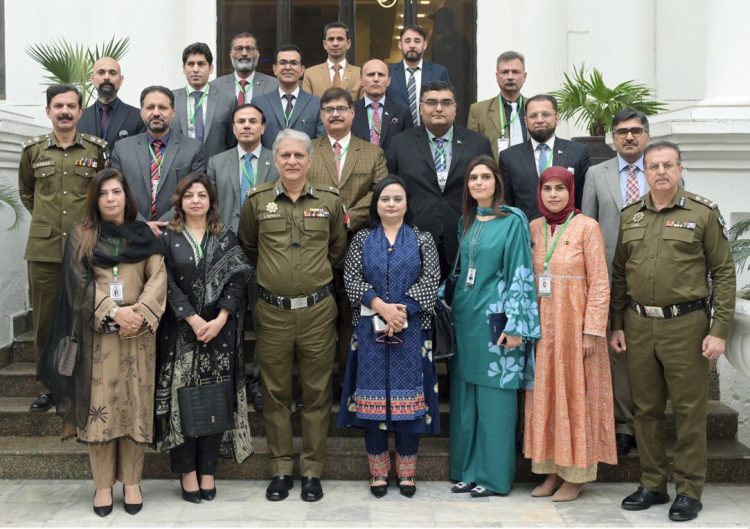 Under training officers of the 36th Senior Management Course visited Central Police Office for a study tour.