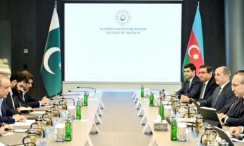 Aleem Khan holds meeting with Azerbaijan Minister to discuss trade, investment