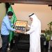 Islamabad: Ambassador of the Khadim Harameen Sharif to Pakistan, Mr. Nawaf Saeed Al-Maliki, welcomed IG Islamabad Police, Mr. Syed Ali Nasir Rizvi. During the meeting, a commemorative shield was presented to the esteemed ambassador.