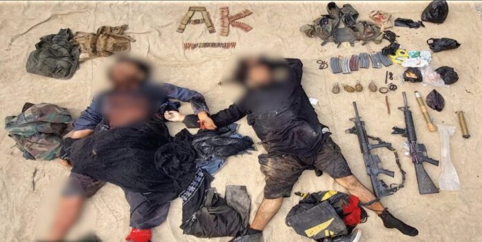 Security forces kill 4 Khwarij  terrorist in 2 separate engagements
