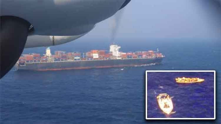 Pakistan Maritime Security Agency rescues 12 crew members of Indian cargo ship