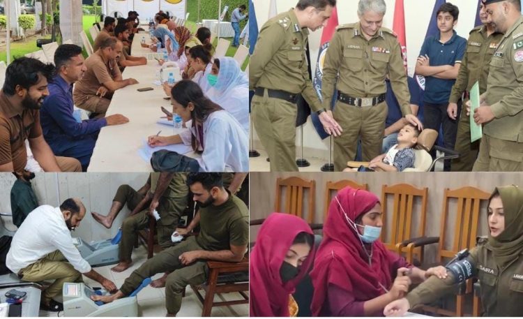 IG Punjab Dr. Usman Anwar Committed to Health Welfare of Police Force and Their Families.