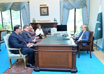 Muhammad Sadiq Khan calls on Prime Minister Muhammad Shehbaz Sharif