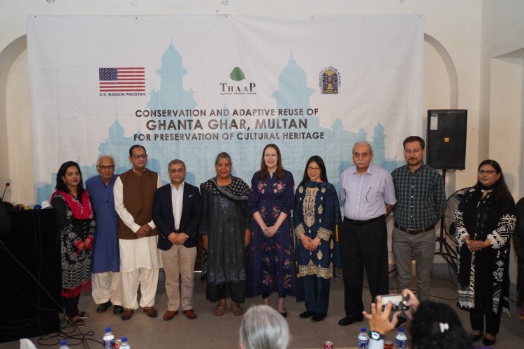 THAAP collaborates with WCLA to restore historic Ghanta Ghar in Multan.