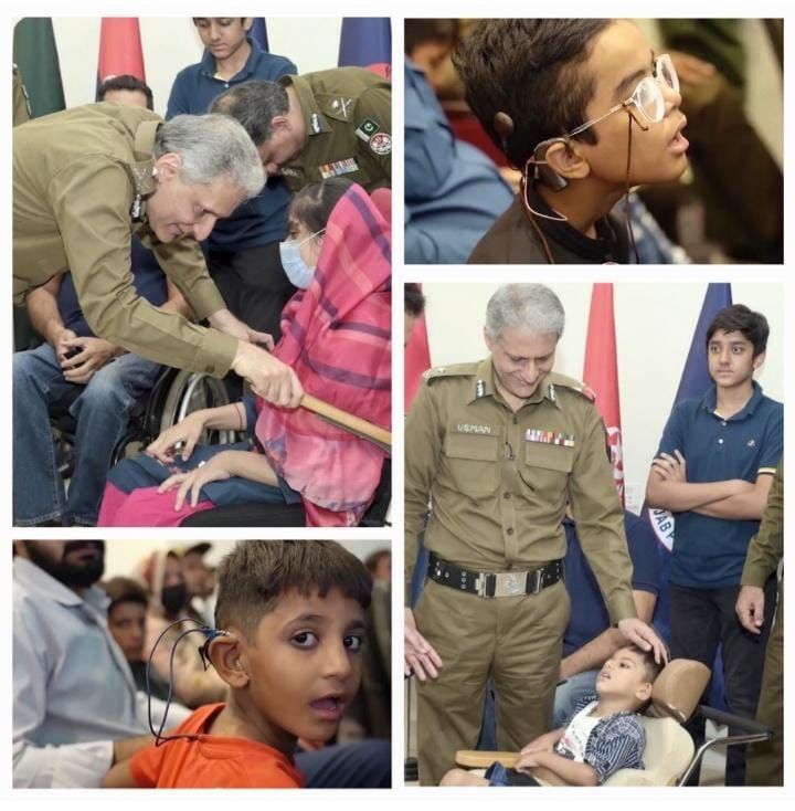 IG Punjab Dr. Usman Anwar ensuring Best Health Welfare of Police Employees’ Children,