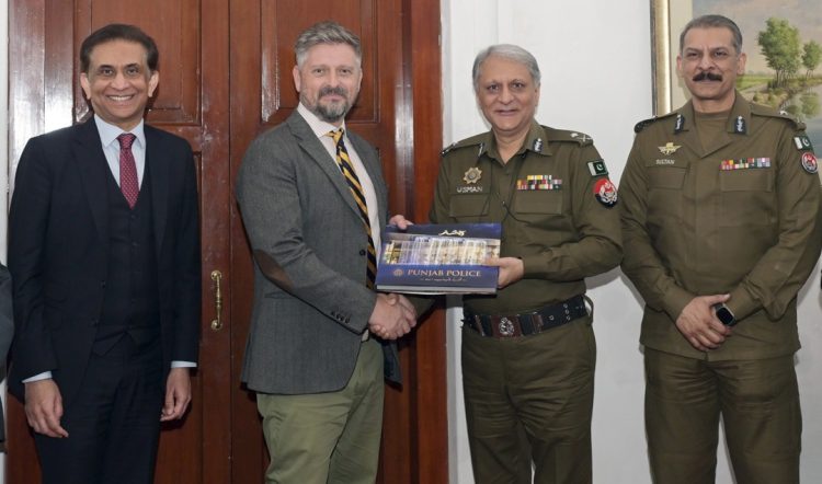 High-Level Delegation from British Police and High Commission visited the Central Police Office