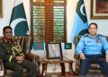 Bangladeshi defence delegation calls on Air Chief Marshal Zaheer Sidhu