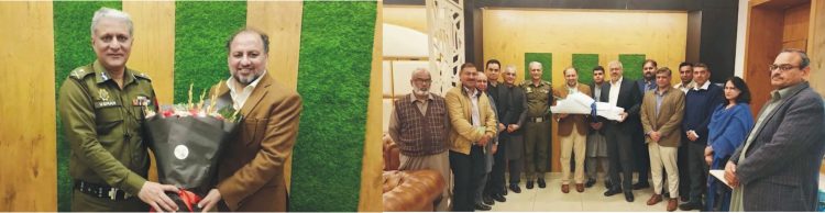 IG Punjab Dr Usman Anwar Visits Roberts Club, Meets Additional IG Zulfiqar Hameed
