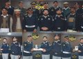 A formal farewell ceremony was held at Traffic Headquarters Faizabad in honor of the retiring officers.