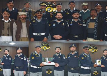 A formal farewell ceremony was held at Traffic Headquarters Faizabad in honor of the retiring officers.