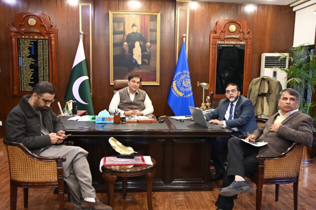 CDA Chairman orders quarterly water quality test at filtration plants