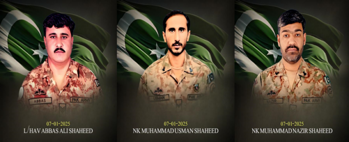 19 Khwarij terrorists killed in 3 separate engagements in KP, 3 soldiers embrace martyrdom: ISPR