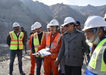 Chairman reviews construction activities at key sites of Mohmand Dam