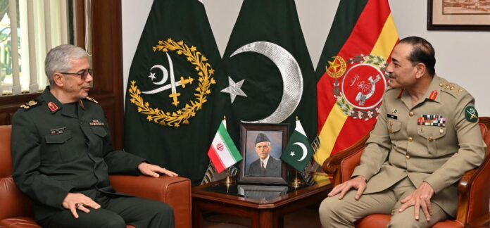 CGS of Iranian Armed Forces calls on COAS Syed Asim Munir
