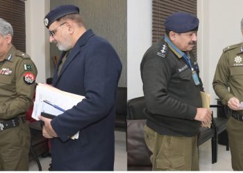 Central Police Office: IG Punjab meets police employees and their families