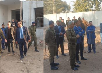 IG Punjab , along with Secretary Communication and Works Department, Punjab, Sohail Ashraf, visited the ongoing construction projects.