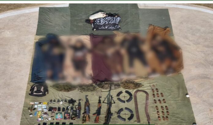 Security Forces kill five Khwarij terrorists including ring leader Abidullah in Tirah