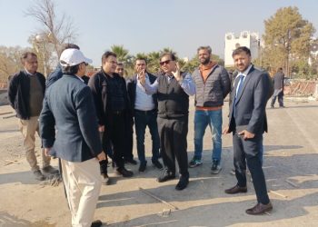 Serena Interchange nears completion as CDA Chairman reviews progress