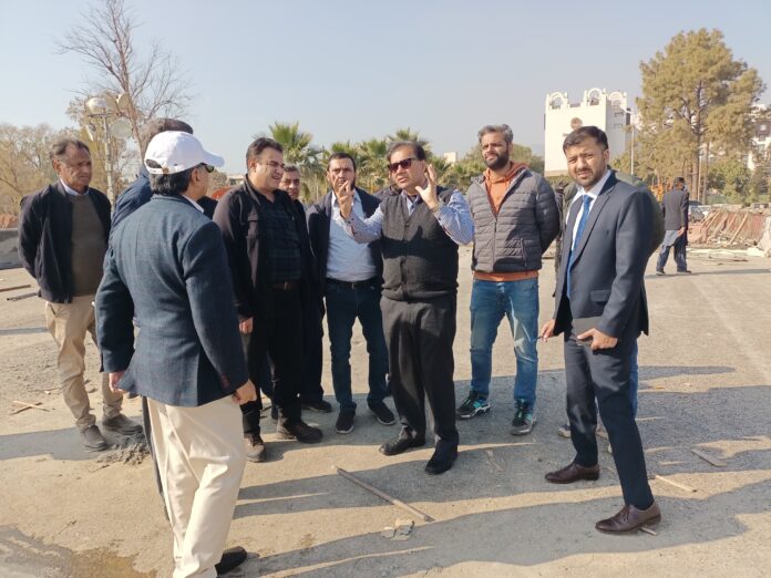 Serena Interchange nears completion as CDA Chairman reviews progress